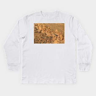 The Different Faces Of Smith Rock - 2 © Kids Long Sleeve T-Shirt